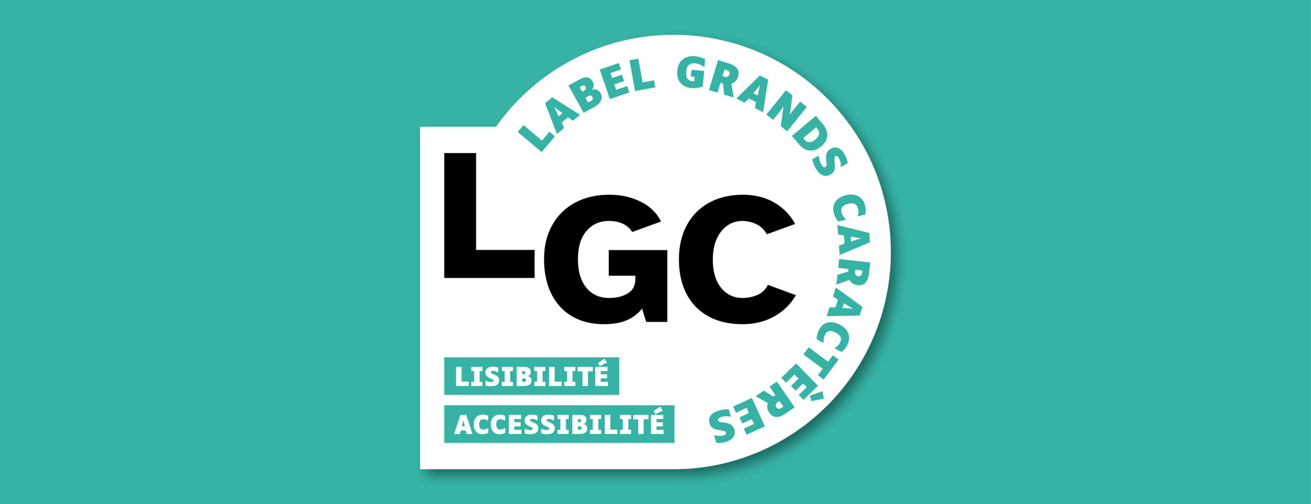 Logo du Label des Grands Caractères / Lisibilité - Accessibilité